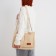 Youth bag with lightning, beige color