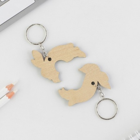 Parisen key rings for keys "Bunny", 6.5 x 6.8 cm-5