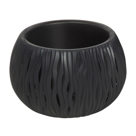 Sandy Bowl Kashpo, 2 subjects: internal and outer capacitance, 3.9 l, color anthracite