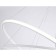 LED LED suspension with a change of lamp and with the control panel Ambrella Light, Linetech, FL66326, G9, 92 W, 6900LUM, 3000-6400K, white, white matte