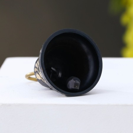 Valdai bell "No. 2. I love Tom I give", engraved, with an ear, d = 35 mm-5