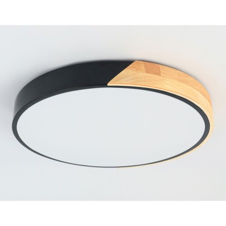 LED ceiling LED Ambrella Light, Design, FZ1306, LED, 45 W, 3375LUM, 5000K, black color, light wood-2