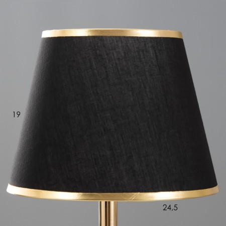 Board lamp "Leila" E27 40W black and gold 25x25x41 cm Risalux-2