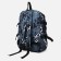 Young backpack from textiles on lightning, 3 pockets, color gray color