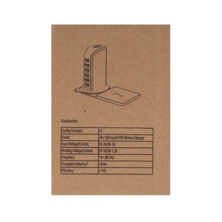 LN-130AC charger, 10 W + 6 USB 30 W 30 W, 220 V, black-9
