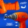 Screwdriver + 3 nozzles, works on batteries