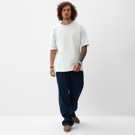 Men's pants mist r.48, dark blue-1