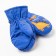 Baby mittens, blue color, size 16 (8-10 years)