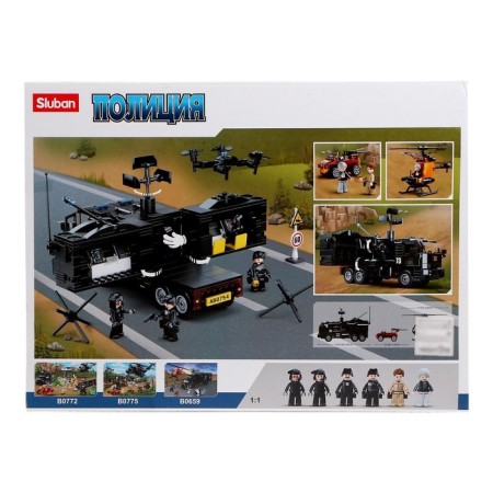 Designer police "assault truck", 759 parts-2