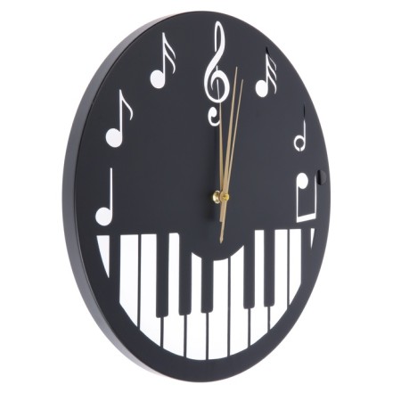 Watch Wall Interior "Piano", silent, D-40 cm-1
