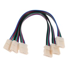 A set of connecting connectors Ecola for RGB tape, 10 mm, 3 pcs