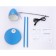 Floor lamp with a switch on the wire Ambrella Light, Floor, TR97691, E27, Blue color