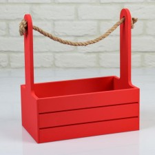 Wooden Kashpo 25.5 × 15 × 30 cm 