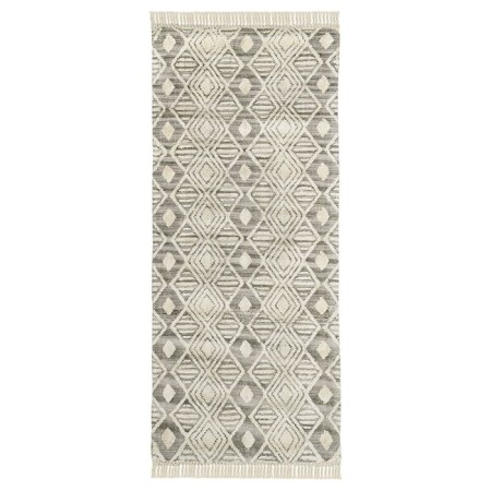 Carrome of Chennai Ethnic cotton fringe, size 70x160 cm