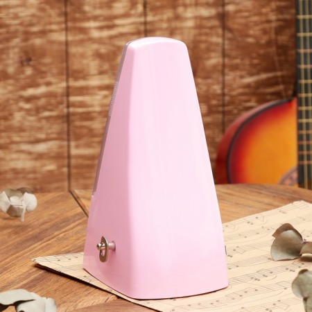 Mechanical GLEAM metronone, pink, 40-408 beats per minute, 21 x 10 x 12 cm,-5