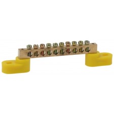 Tire ERA NO-222-110-1 PE Earth on two angular insulators SHNI-6X9-10-U2-yellow