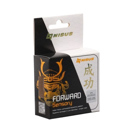 Nisus Forward Sensory fishing line, diameter 0.370 mm, test 10.45 kg, 100 m, transparent-2
