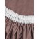Set of curtains "Canvas", size 200x270 cm, 2 pcs, dusty rose color