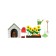 Game set for the puppet house Smoland "Garden set with a pet"