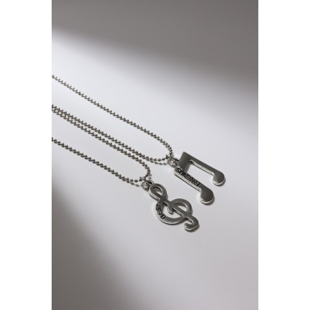 Kulons "Demetrons" notes, color black silver, 45 cm-2