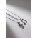 Kulons "Demetrons" notes, color black silver, 45 cm
