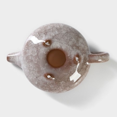 A set for the tea ceremony ceramic "Moonstone", 7 items: 6 PIAL 50 ml, kettle 150 ml-8