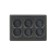 Express Klem with Paste QMS 773-306, 6-wire up to 2.5 mm², gray (50 pcs/° C) rexant