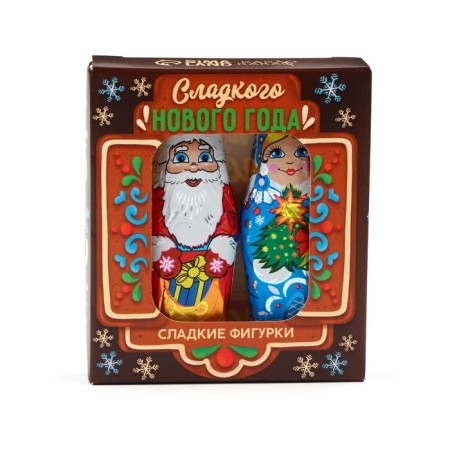 Cocoa cocoa figures from glaze in the box "gingerbread"-2