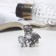 Hair crab "Shirley style" branch, 2.5 cm, black
