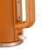 Electric kettle KitFort KT-6124-4, plastic glass, 1.2 l, 2200 watts, orange