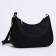 Bag women of artificial leather, 19x15x6.5 cm, black color