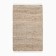 Carpet Ethel Natural 60*90cm, 40% cotton/ 60% juts, 2000 g/ m2