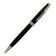 Gift Ballpoint Handle in the leatherette case is a swivel pb s, black body/silver