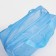 Cosmetic bag with lightning, blue color