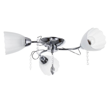 Adele chandelier 3x40W e27 chrome 48x46x17 cm