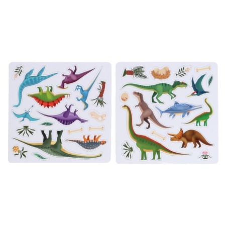 Magnetic book- toy "In the world of dinosaurs" 8 p.-6