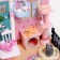 Toy "Cozy room", with a doll, cats, accessories