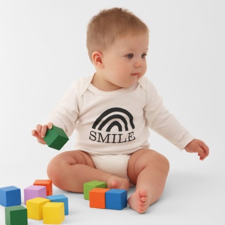 Body set with dl. Sleeve crumb I Smile, 3 pcs., Height 86-92 cm