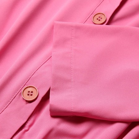 Women's dress Minaku: Enjoy color bright pink, river 44-6