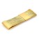 Brush for cleaning mills, copper, 6 × 2 cm, golden color
