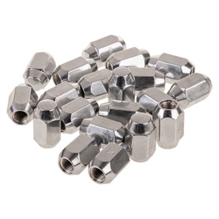 Nut of SkyWay cone, m12x1.50 closed 35mm, key 21mm, chrome, set 20 pcs-1