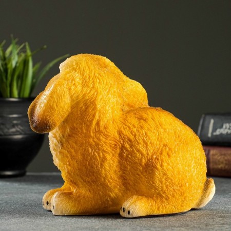 Piggy bank "Rabbit" Red, 15x15x11cm-6