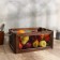 ITALYA storage basket, 40 × 30 × 18 cm, dark tree color