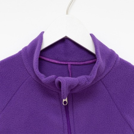 The overalls collar-hard, the color is purple, height 98-104 cm-7