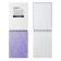 STOCKENOT on spirals A6, 80 sheets, cell, Erichkrause "Lavender", plastic cover silk -screen cover, OFSET BELIST 100%
