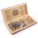 Board Game 3 in 1 "Mahon": chess, backgammon, checkers, wooden board 40 x 40 cm