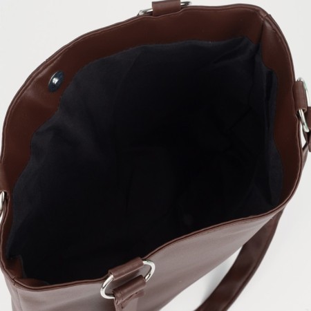 Bag Female Tout on Magnet, Brown color-2