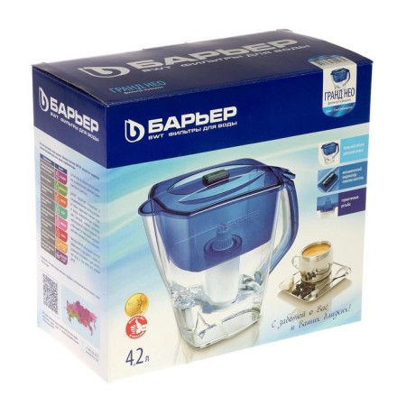 Filter-Kuvshin "Barrier Grand Neo", 4.2 l, color ultramarin-6