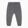 Pants (rates) Children's knitted minku, gray color, height 68-74 cm