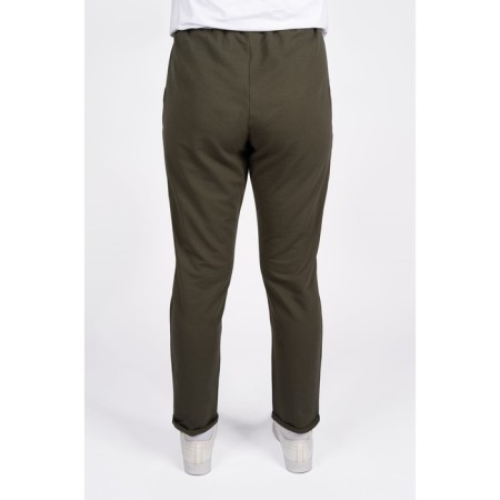 Women's pants, size 44, khaki color-1
